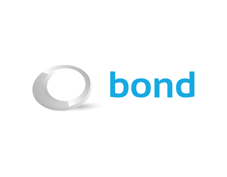 Bond Logo – Asymmetric Grey Circle